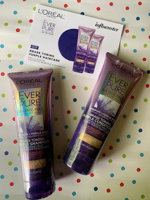 L'Oreal Ever Pure Brass Toning Purple Shampoo and Conditioner