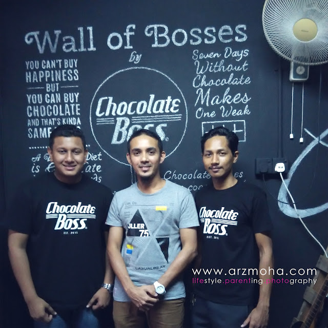 arzmoha di chocolate boss, tempat makan best, tempat lepak menarik di penang, kedai kek dan aiskrim di penang,