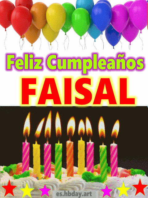 Cumpleanos Faisal gif