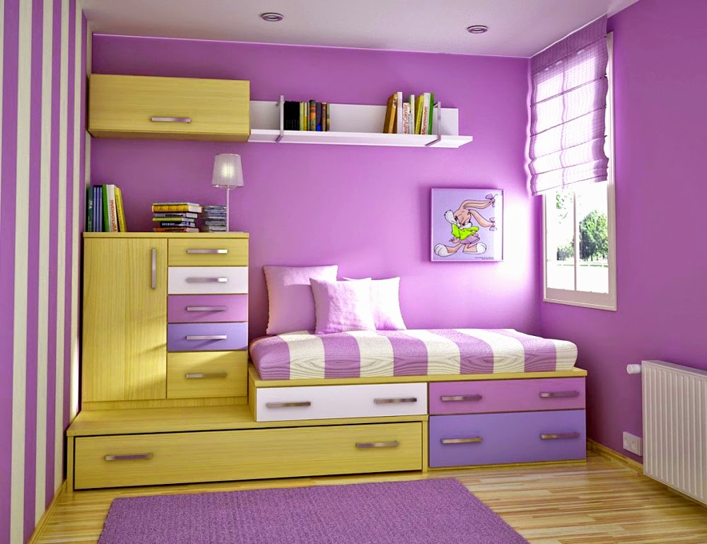 Desain Kamar Kost Warna Ungu Info Kece