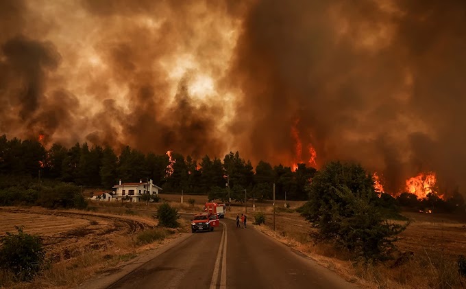  Φωτιά στην Εύβοια:   «Παλεύουμε μόνοι μας για επτά ημέρες»