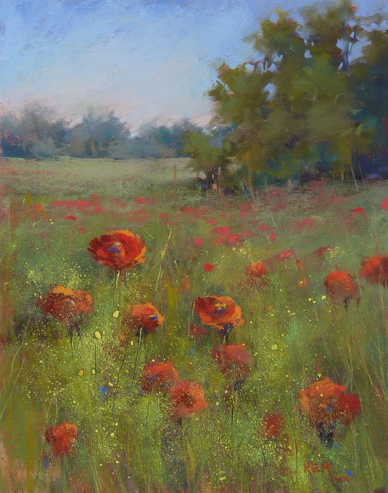 Painting My World Mixing Oils with Pastels...A Great Combination!