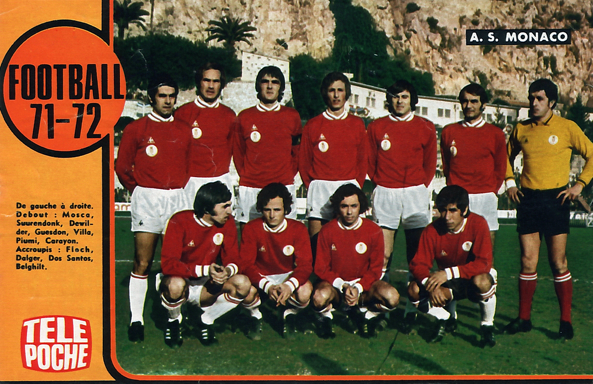 A.S MONACO 1971-72 by Ageducatifs. - THE VINTAGE FOOTBALL CLUB