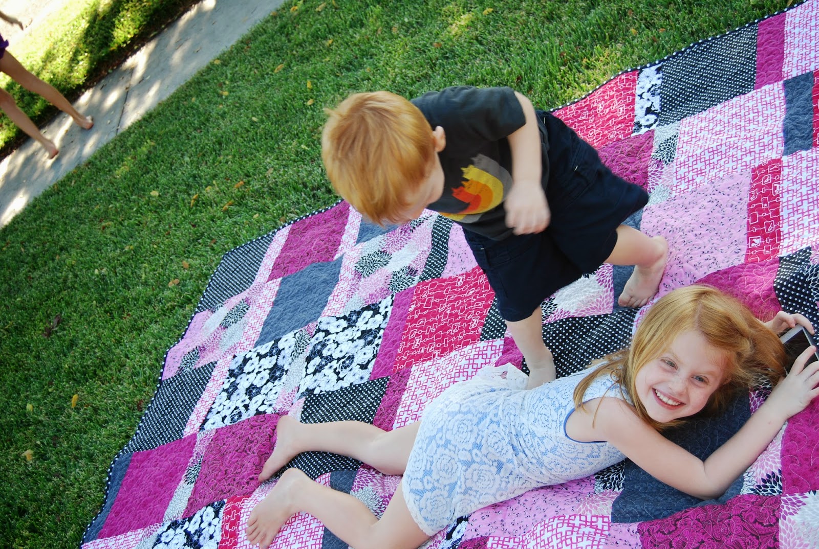 Two Belles and a Beau Largest Quilt yet, Three Years in the Making