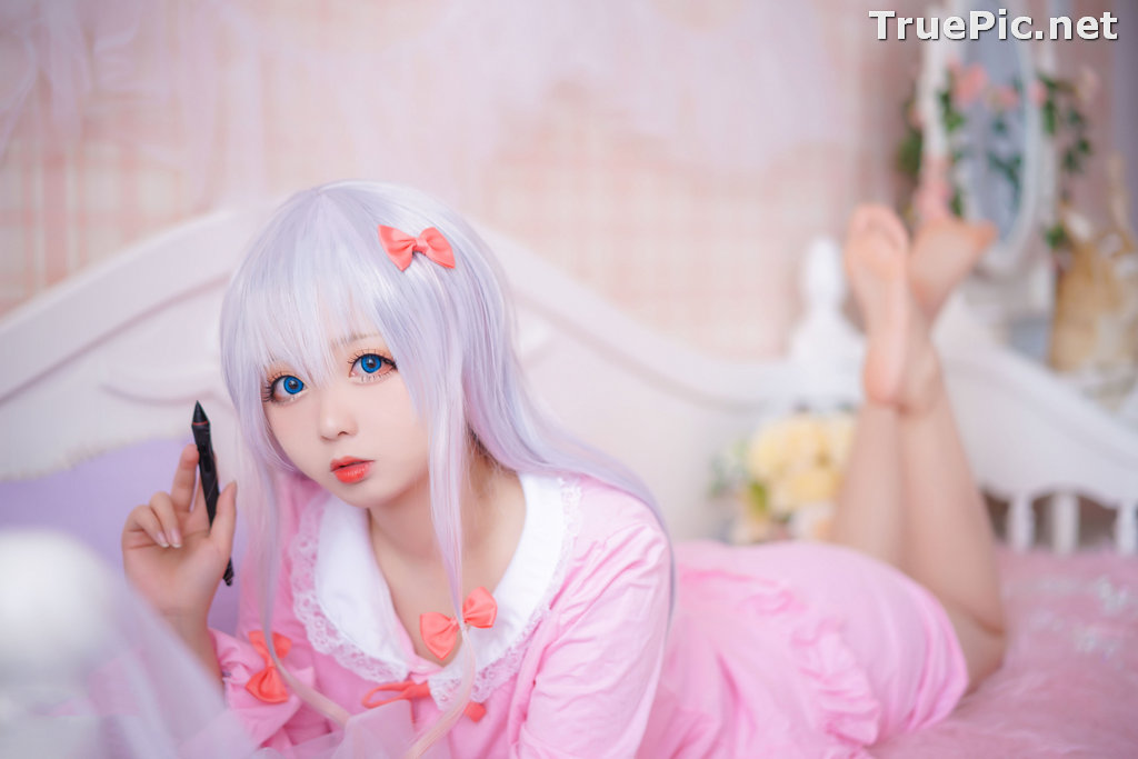 Image [MTCos] 喵糖映画 Vol.048 - Chinese Cute Model - Lovely Pink - TruePic.net - Picture-35