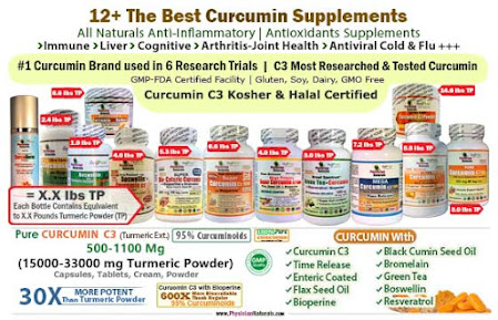 12+ The Most Bio-Available Pure Curcumin Supplements Sales