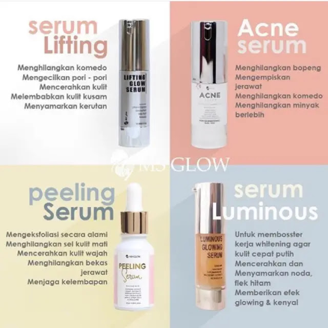 Kenali Serum Lifting Ms Glow Dengan Serum Lainnya Hati Hati Produk Palsu Tagar Berita