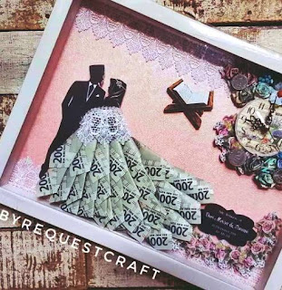 seserahan pernikahan uang bentuk craft