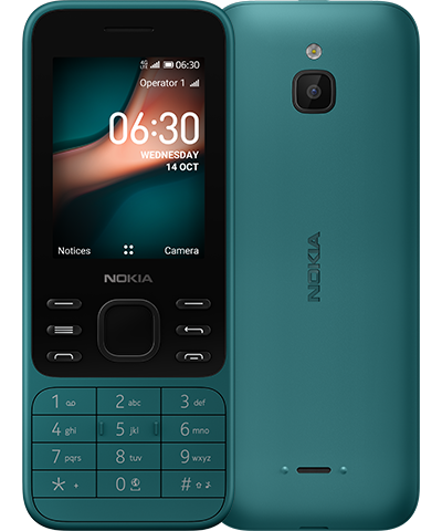Nokia 6300 4G, Unlocked, Dual SIM, WiFi Hotspot, Social Apps, Google  Maps and Assistant
