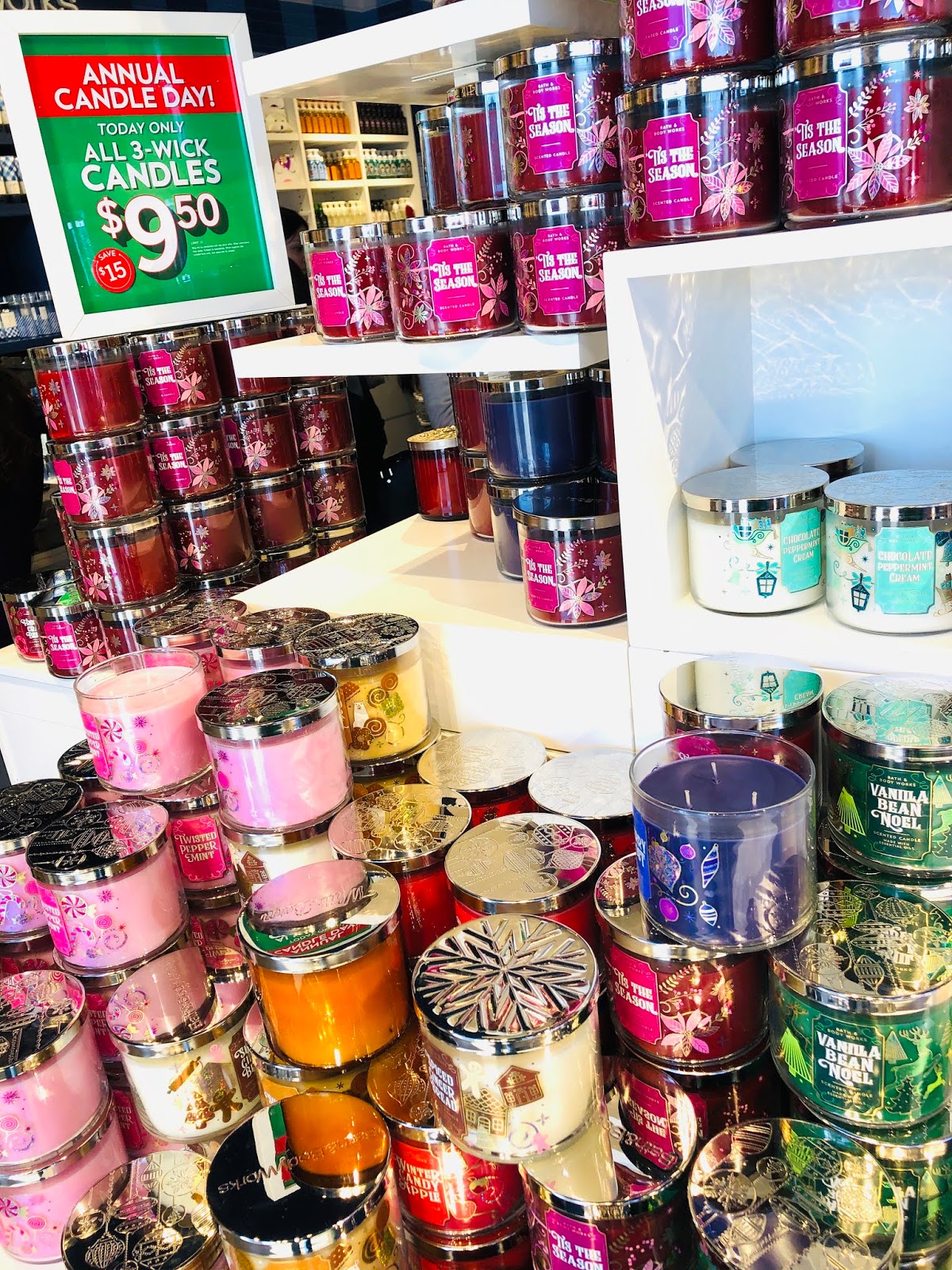 Airing My Laundry One Post At A Time The Bath Body Works Candle Sale Craziness
