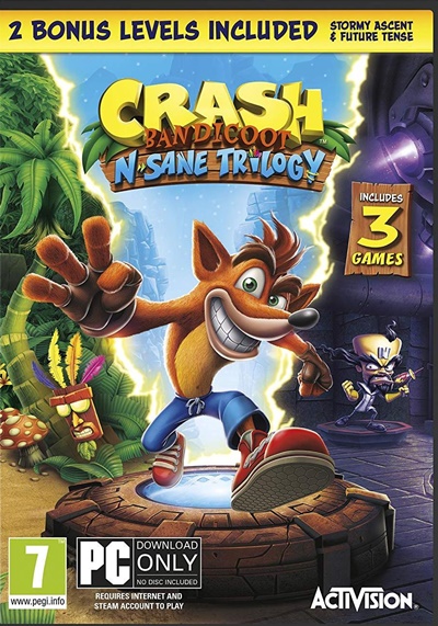 โหลดเกมส์ Crash Bandicoot N. Sane Trilogy