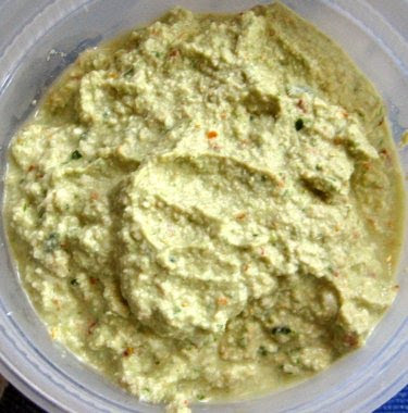 Raw cashew cheese