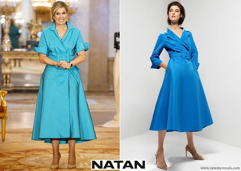 Queen Maxima wore NATAN Taffeta dress