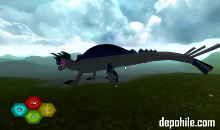 Roblox Dinosaur Simulator Megavore + Albino Terror Olma Hilesi