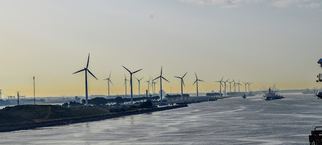 We Went To Amsterdam For Six Hours And Here's What We Did - arriving at the port of Rotterdam