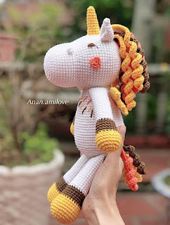 PATRON GRATIS UNICORNIO AMIGURUMI 40676