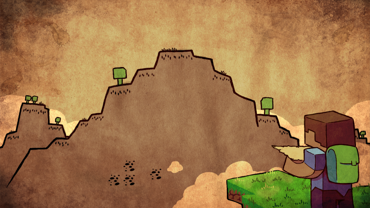 Minecraft (1280x720) Desktop | Wallpapers HD Brasil