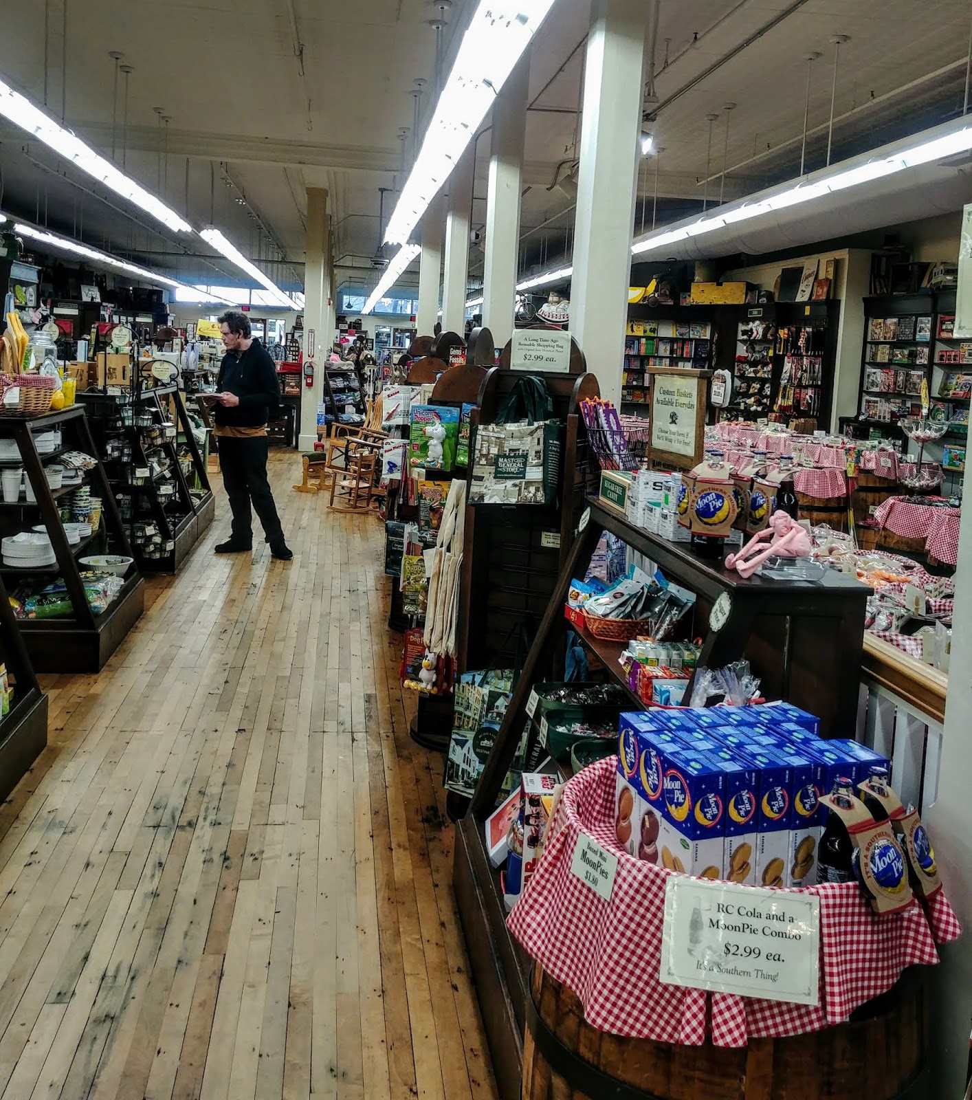 Another Mile Another Destination Blog Mast General Store, Columbia