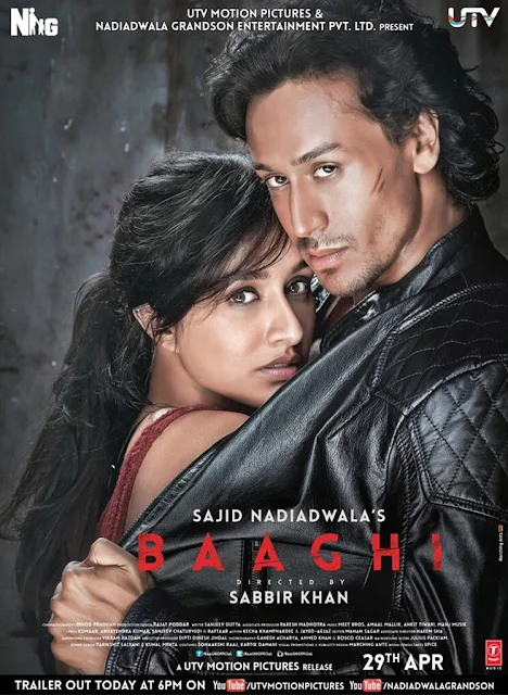 Baaghi (2016) | Official Poster | Tiger Shroff Shraddha Kapoor