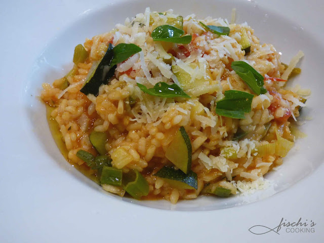 risotto mit zucchini risotto mit zucchini