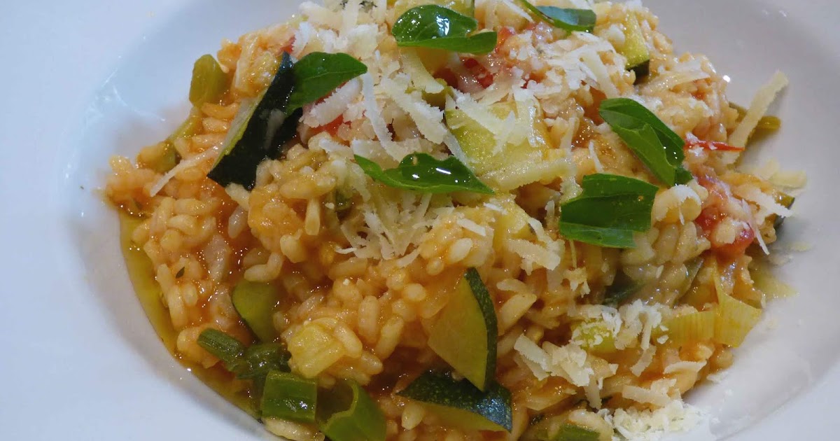 risotto mit zucchini risotto mit zucchini