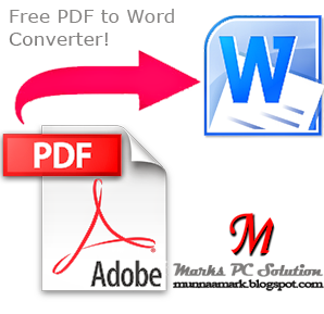 Marks PC Solution Free PDF to Word Converter