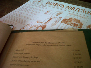 Cafe Margot - Detalles de servicio -Dic. 2011