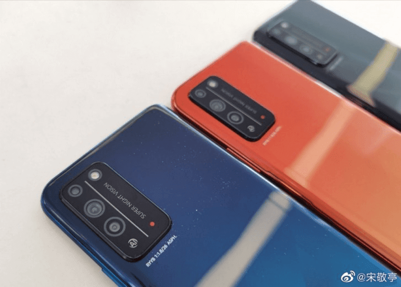 Live images HONOR X10 with "Super Night Vision" camera leaks