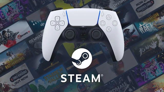 رسمياً ذراع تحكم DualSense أصبحت تدعم الأن الألعاب على منصة Steam لجهاز PC