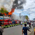 Tidak Ada Akses Masuk Air, Damkar Sulit Padamkan Api Ruko yang Terbakar di Jalan Yos Sudarso Mimika