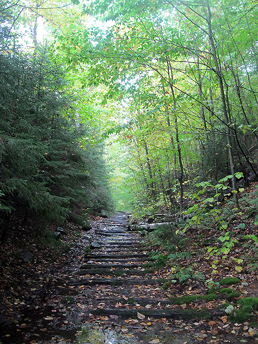 Hiking in the White Mountains Sandwich Dome