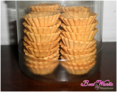 Resepi Kulit Tart Shell Rangup Sedap. Cara Buat Kulit Tart Shell Mini