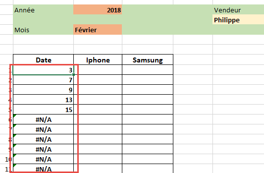 Plusieurs résultats renvoyés par EQUIV