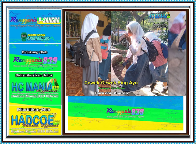 Gambar Soloan Spektakuler - Gambar Siswa-Siswi SMA Negeri 1 Ngrambe Cover Putih Abu-abu - 8 RG