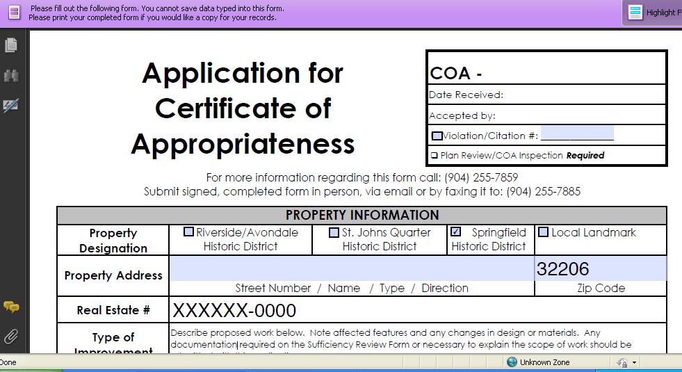 Little Old House COA is like ABC