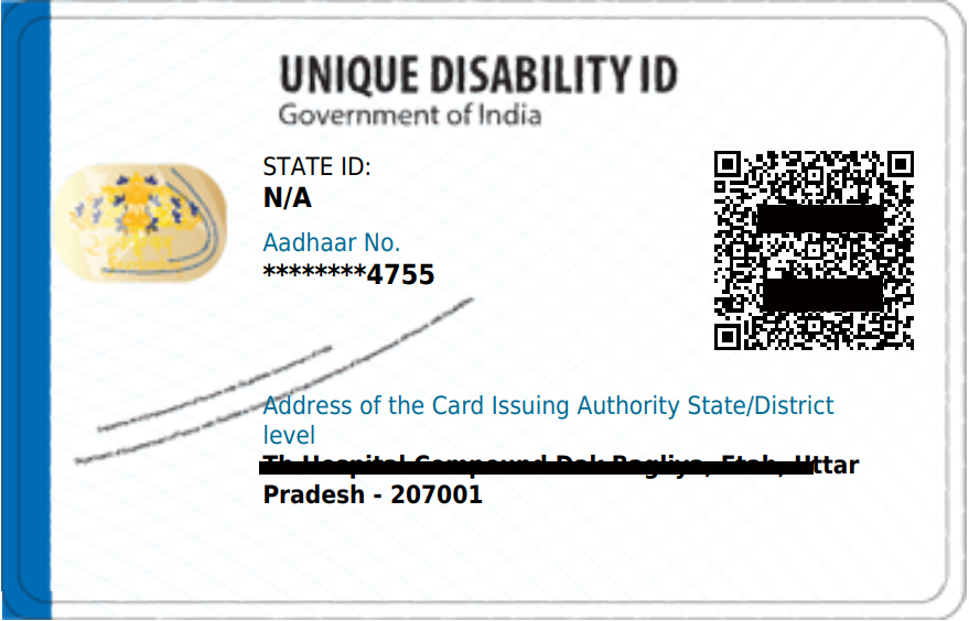 Unique Disability Id Card Download Pdf 20222023