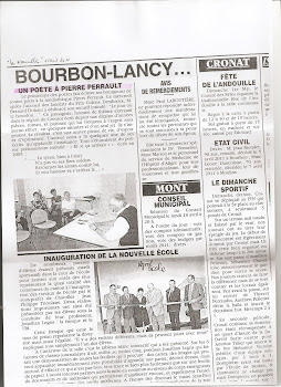 Dédicace à la médiathèque de Bourbon Lancy