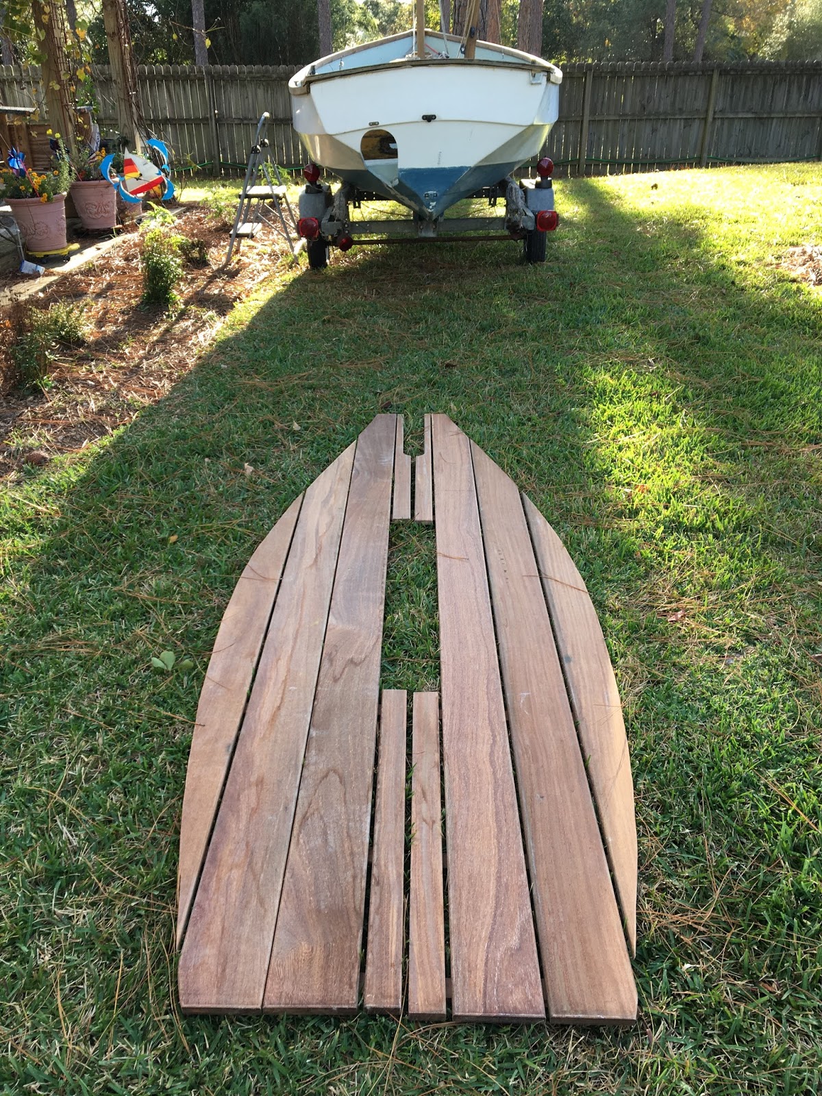 Small Boat Restoration Dabber VICTORY 20 Nov 17 Floor Boards