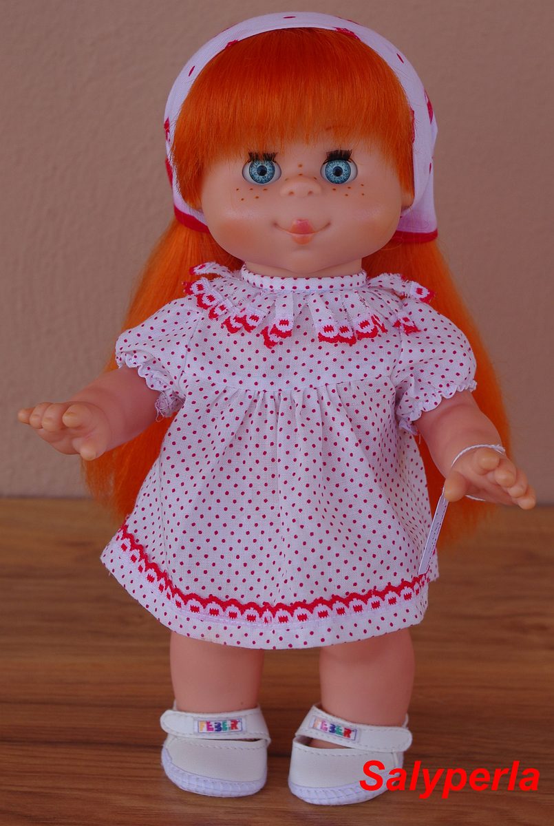 Las Muñecas de Salyperla: Novedad del día: Muñeca "Pocas Pecas" de Feber