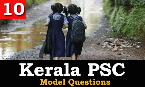 Kerala PSC - Model Questions English - 10