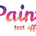 How to create painting text effect in Photoshop. Photoshop text paint effect. ILLPhoCorPhics