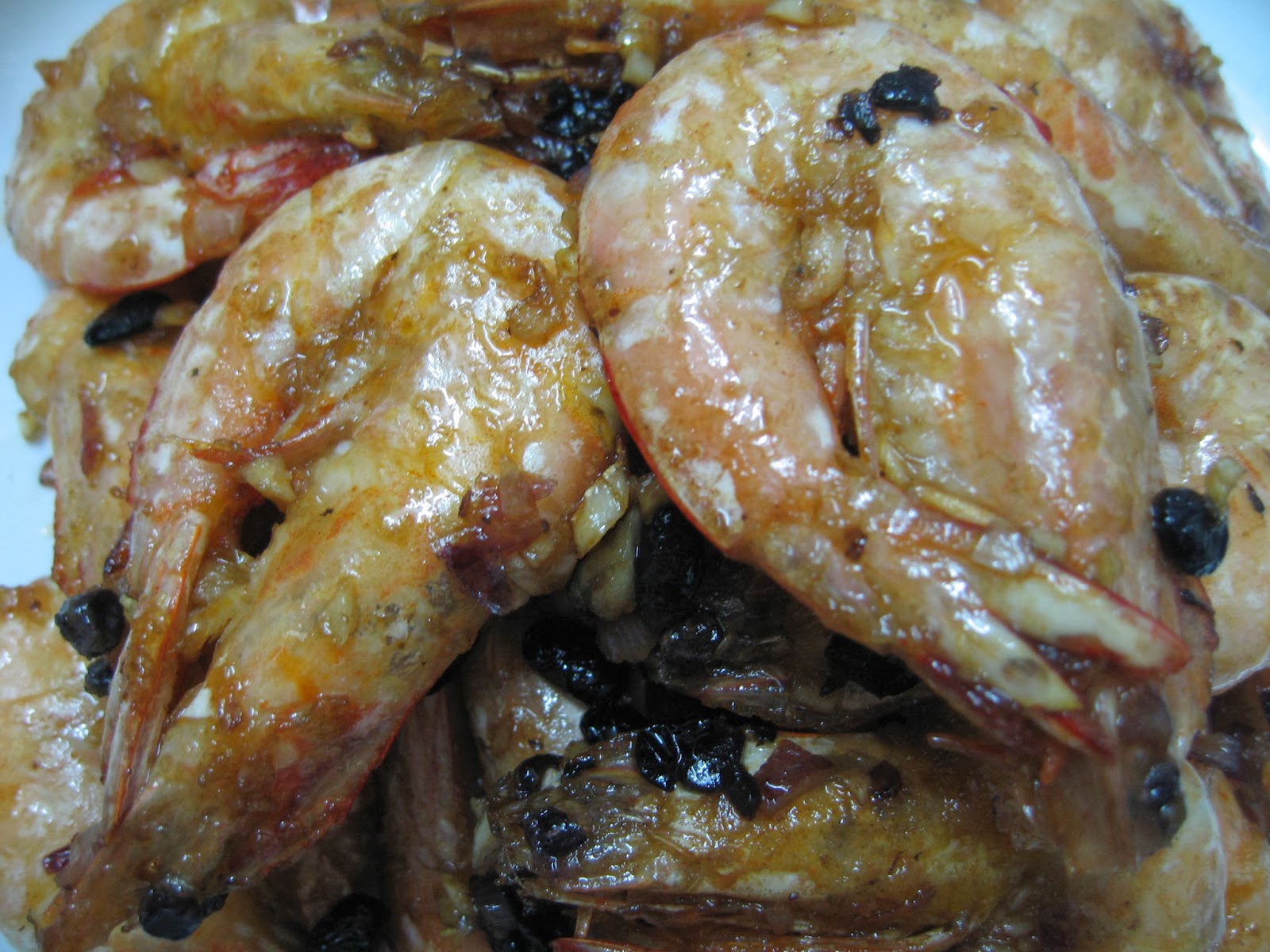 Sumptuous Flavours: Prawns Done HK Shelter Bay-Style 避风塘虾