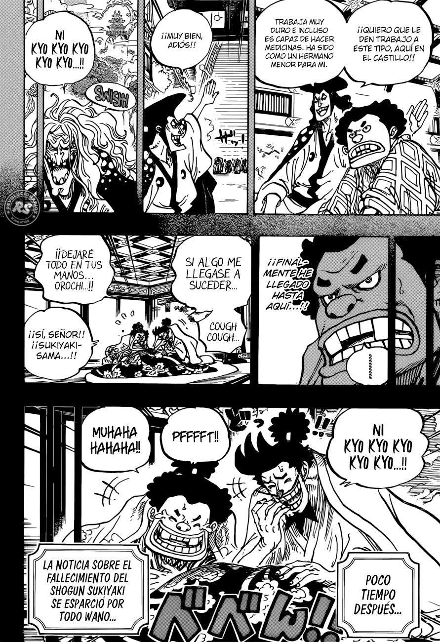 One Piece, Capítulo 965 - Leer Manga Online en español