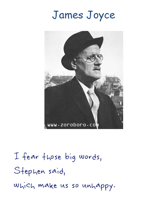 James Joyce Quotes. James Joyce Inspiring Quotes, James Joyce Books Quotes, James Joyce Art, Heart, Ireland, Life, Soul, & Writing Quotes