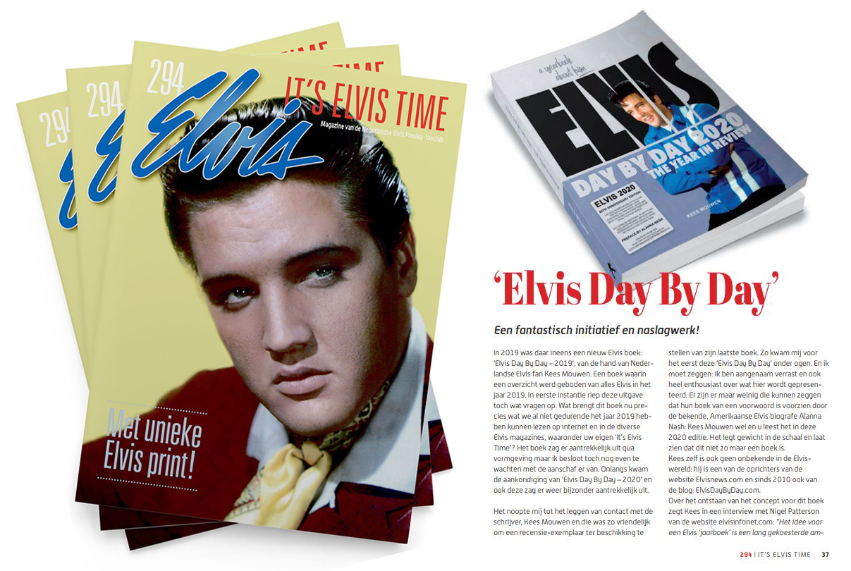 Elvis Day By Day May 01 Review Elvis Day By Day by Rogier van Luyken