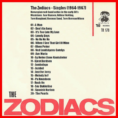 The Zodiacs - Singles (1964-1967) (Norway)