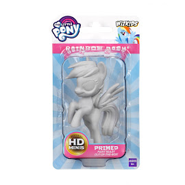 My Little Pony Deep Cuts Unpainted Miniature Rainbow Dash Figure by WizKids