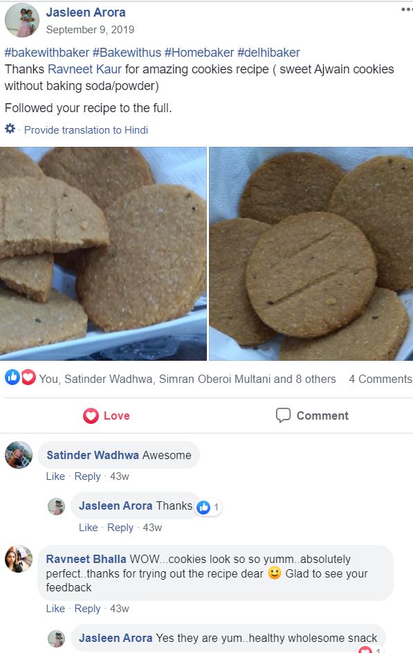 Ajwain Cookies Without Baking Powder Crispy Oats Biscuits Recipe