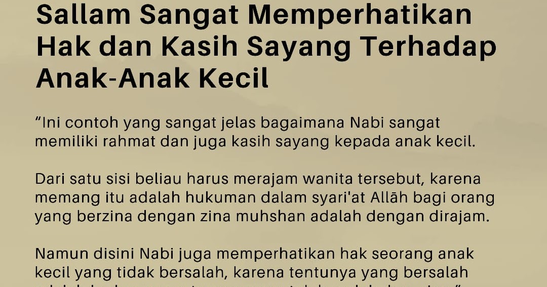 Halaqah 38 Di Antara Kasih Sayang Rasulullah Shallallahu Alayhi Wa Sallam Kepada Anak Kecil Abu Uwais