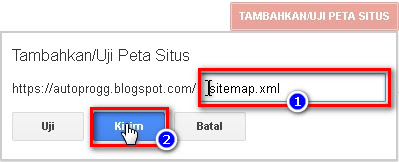 cara daftar dan verifikasi blog di google webmaster tool